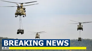 U.S. Army Conducts Massive Air Assault Operations in Germany