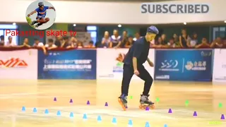 Amazing Freestyle Skating Zhang Hao China pakasting skate