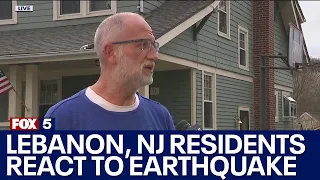 Lebanon, NJ residents react to 4.8 earthquake
