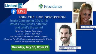 Stroke Care during COVID-19: What’s new, what’s different, and what’s the same?