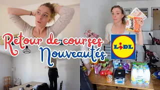 🛒 J'EN AI MARRE + RETOUR DE COURSES, NOUVEAUTE LIDL