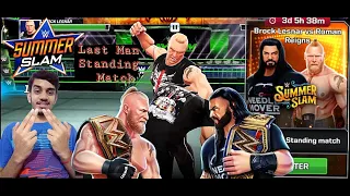 Brock Lesnar v/s Roman Reigns •• SummerSlam 2022 •• WWE Mayhem •• Mr.Benzok