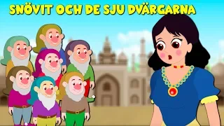 Snövit och de sju dvärgarna - Sagor för barn - Tecknat på Svenska - Snow white in Swedish