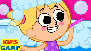 Bubble Bath Song For Kids | KidsCamp Nursery Rhymes