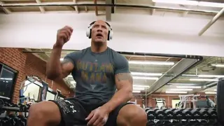 The Rock's new PROJECT ROCK × UNDERARMOUR headphones 🎧 for the hardest worker 🔥🔥