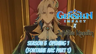 Genshin Impact Season 5 Opening 1 (Fontaine Arc Part 1) (Where Our Blue Is Op)