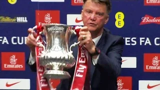 Crystal Palace 1-2 Manchester United - Defiant Louis van Gaal Proud Of FA Cup Triumph