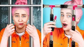 Behind Bars Beauty: Makeup Hacks in Jail!