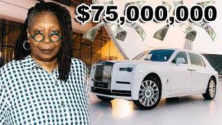 Whoopi Goldberg CRAZY Lifestyle 2023 ★ Net worth! Income! House! Cars Boyfriend Family