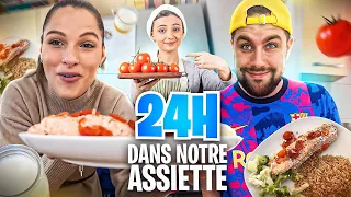 24h dans notre assiette (on voit une diététicienne) 🥗