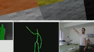 Minecraft Kinect Charades w/Etho, Guude & CaptainSparklez