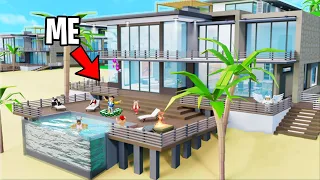 I Went From RICHER To RICHEST In The NEW Roblox MEGA MANSION TYCOON BEACH HOUSE UPDATE!