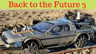 Back to the Future 3 - Aoshima 1/24 Scale De Lorean