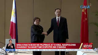 Mga kinatawan ng Pilipinas at China, nagpulong kaugnay sa maritime disputes ng 2 bansa | UB