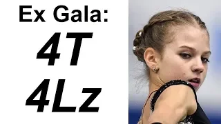 Alexandra TRUSOVA - 4T, 4Lz (Ex Gala, Rus. Nats 2019)