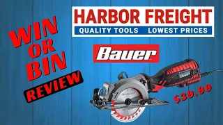 Harbor Freight's Bauer Compact Saw * Is The Hype Real?