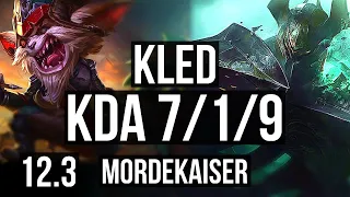 KLED vs MORDE (TOP) | 7/1/9, 1.3M mastery | BR Diamond | 12.3