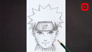 How to draw Teenage Naruto || Naruto Shippuden || Easy anime drawing || Easy drawing for beginners