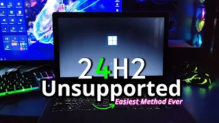 Installing Windows 11 23H2 on Unsupported PC | 2024 Method!