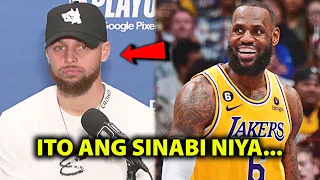 Sinabi ito ni Steph Curry kay LeBron James matapos siya Malaglag sa Playoffs…