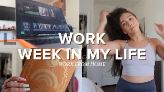 9-5 Work Week in My Life | working from home in LA