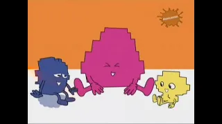 Nicktoons UK/Nickelodeon - Some rare Pixels idents (2004-2007, 2010)