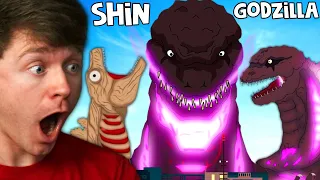 Reacting to SHIN GODZILLA the EVOLUTION!