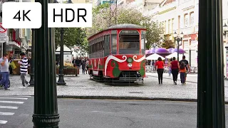 Center of Curitiba, BRAZIL in 4K ULTRA HD HDR