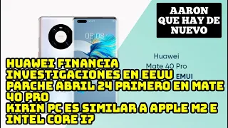 Huawei financia investigaciones en EEUU, chip de Huawei para PC similar a Apple M2 y Intel Core i7