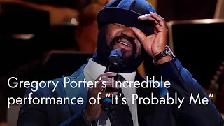 Gregory Porter performs It's Probably Me at the Polar Music Prize Ceremony 2017