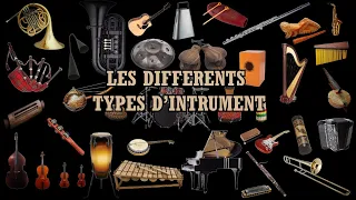 LES DIFFERENTS TYPES D’INSTRUMENTS DE MUSIQUE 1