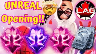 MUST SEE CRYSTAL OPENING EXTRAVAGANZA!! 7-Star Be Mine Crystals! Valentine Event! Black Cat?! - MCOC