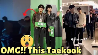 Never ending saga of ‘Taekook with Wooga’ 😭😭 BTS V and Jungkook suddenly got shy??😭