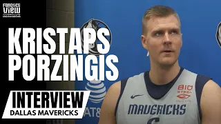 Kristaps Porzingis on Kevin Durant, Mavs Locker Room Message, Health Preventing Chemistry Growth