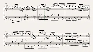 J.S.Bach - Dobro temperovani klavir 1 Fuga br. VII a 3 voci