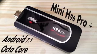 Mini H96 Pro + Android 7.1 TV Box Amlogic S912 Octa Core CZ Unboxing