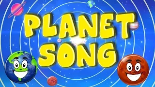 Planet Song | The Solar System Song | Preschool Learning | Kid Songs and Nursery Rhymes