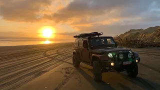 Muriwai Beach winter trip JL2OFFRD