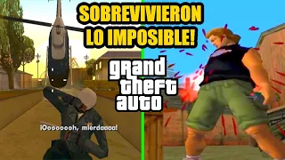 10 PERSONAJES de GTA que SOBREVIVIERON a lo IMPOSIBLE