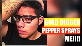 Gold Digger EXPOSED! Prank GONE WRONG!!! PEPPER SPRAYED!  | UDY Pranks