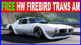 Forza Horizon 5 How to Get Hot Wheels Firebird Trans AM Custom 1970 For FREE