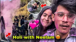 ￼Bure Haal hogye aaj to 😵‍💫| holi vlog with Neelam😍