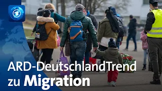 ARD-DeutschlandTrend: Stimmungsbarometer zu Migration