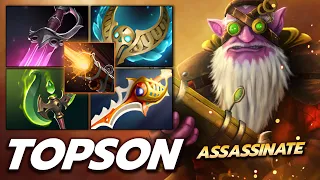 TOPSON [Sniper] New Meta Khanda + Parasma Crazy Build Dota 2 (Fullmatch)