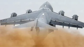 US Air Force Special Techniques to Avoid Crashing Giant Aircraft While Taking Off in Dust Storm