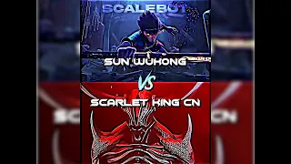 SUN WUKONG vs CN SCARLET KING || 4K CC || ScaleBot