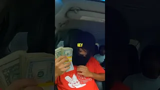 Robbing Bank Prank On Ubers😂💰 via:@AshAlkk #pranks #ashalk #shorts