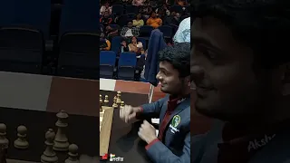 Chess is a gentleman's game! ft. Gukesh, Nihal Sarin and emotions#shorts