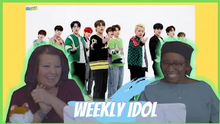 [TREASURE] Weekly Idol | MOM & DAUGHTER Reaction