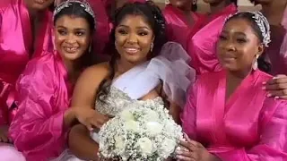 Actress Ekene's wedding outfit rating